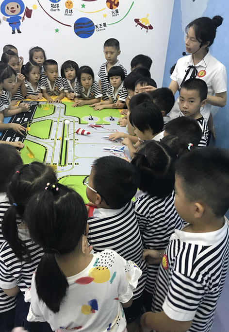 航空科普基地 機場沙盤講解區